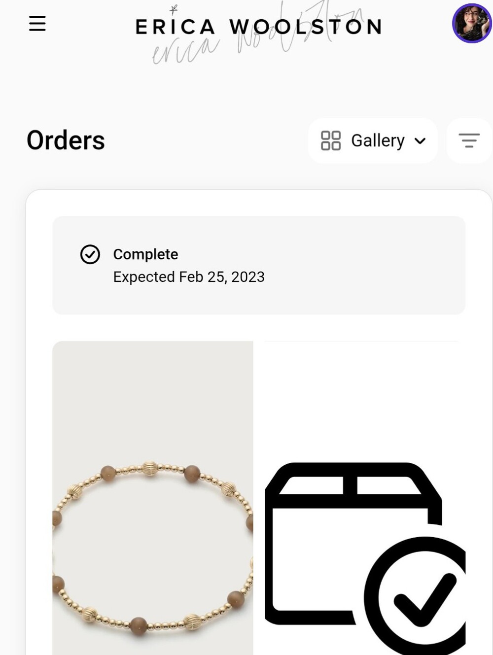 Erica Woolston - Hudson Gold Filled Bracelet